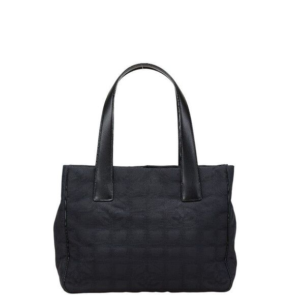 Chanel New Travel Tote Canvas Leather Tote Bag - Picture 1 of 8